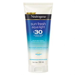 NEUTROGENA SUN FRESH AQUALIGHT FPS30 200ML