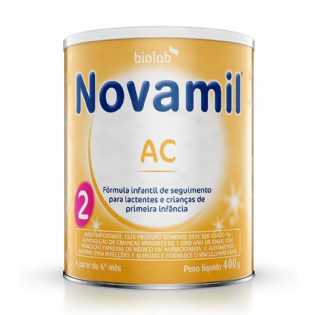 LEITE PO NOVAMIL AC 2 400 G