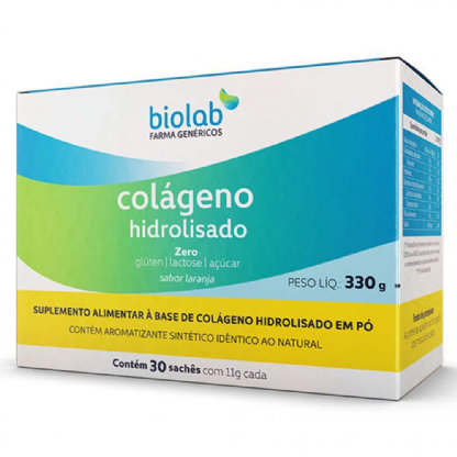COLAGENO HIDROLISADO 11GR 30 SACHES BIOLAB