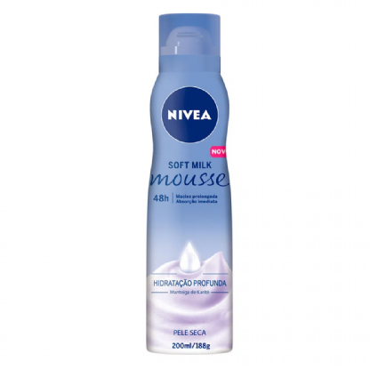 NIVEA HID MOUSSE SOFT MILK 200ML