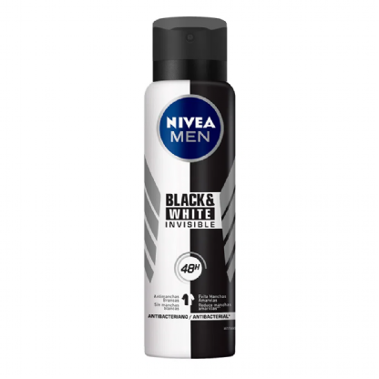 NIVEA DESODORANTE  AEROSOL BLACK & WHITE INVISIBLE CLEAR