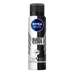 NIVEA DESODORANTE  AEROSOL BLACK & WHITE INVISIBLE CLEAR