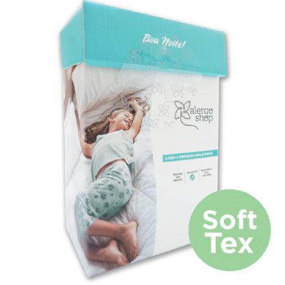 CAPA DE TRAVESSEIRO SOFT TEX ALG+POL 0,50x0,70