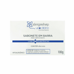 SABONETE EM BARRA COM ALOE VERA