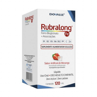 RUBRALONG C/ 120 ML (FERRO BISGLICINATO+ASSOC) DOVALLE