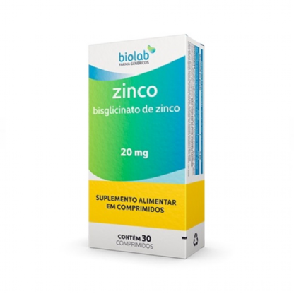 ZINCO 20MG 30CPR BIOLAB