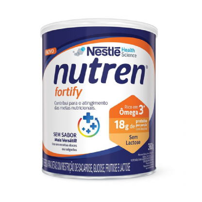 NUTREN FORTIFY SEM SABOR PÓ LATA 360G