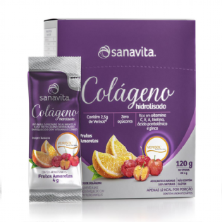 COLAGENO VERISOL FRUTAS AMARELAS DISPLAY 30 SACHES