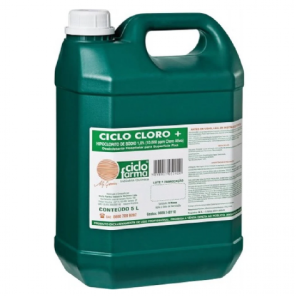 HIPOCLORITO DE SODIO 1% (CICLO CLORO) 5L