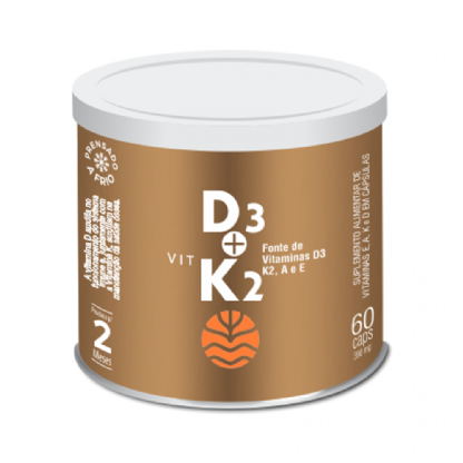 VITAMINA D3 + K2 60 CPS VITAL ATMAN