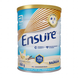 Ensure Po Baunilha 850g | Nutrição Completa para o Seu Dia a Dia