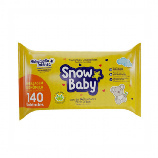 TOALHA UMED. SNOW BABY HIDRATACAO INTENSA 140U