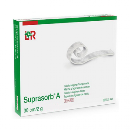 CURATIVOS SUPRASORB A CURATIVO DE ALGINATO DE CALCIO 5 X 5 CM EST REF 20440