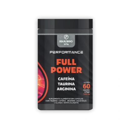 FULL POWER (CAFEINA/TAURINA/ARGININA) 1000MG 60 CPS EQBV