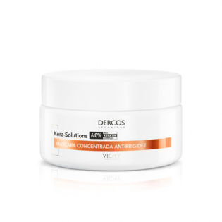 DERCOS MASCARA KERA SOLUTIONS CONCENTRADA ANTIRRIGIDEZ 200ML