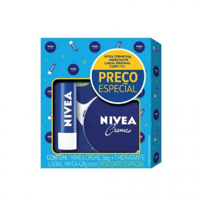 NIVEA CR HIDR NIVEA LT 56GR+LIP ORIG