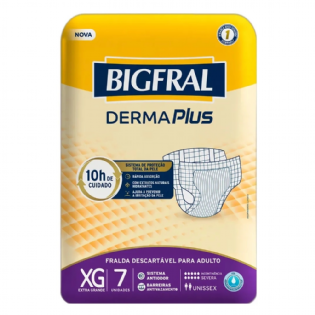 FRALDA BIGFRAL PLUS REGULAR XG C/7UN