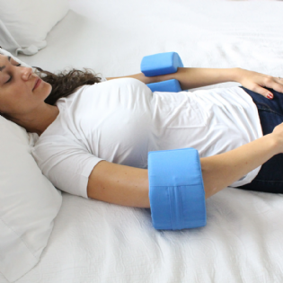 ALMOFADA CIRCULAR PARA BRACOS E TORNOZELOS   PAR