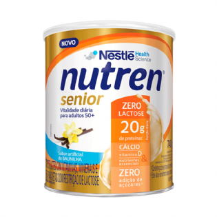 NUTREN SENIOR PO ZERO LACTOSE | Suplemento Nutricional para Idosos
