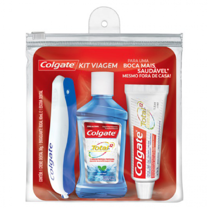COLGATE CR+ED+PLAX - KIT VIAGEM