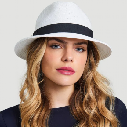 UVLINE CHAPEU SHANGHAI IMP FEM BRANCO/PRETO 62