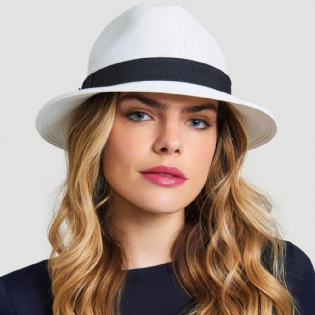 UVLINE CHAPEU SHANGHAI IMP FEM BRANCO/PRETO 62