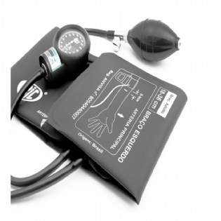 ESFIGMO LINHA INNOVA NYLON VELCRO CINZA - AP0843