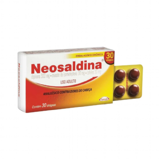 NEOSALDINA 30+300+30MG. 30DRG