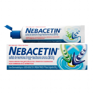 NEBACETIN 5MG+250UI POM 50G