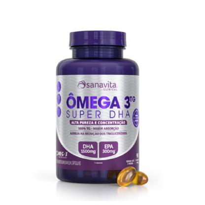 OMEGA 3TG SUPER DHA   POTE 90 CAPSULAS
