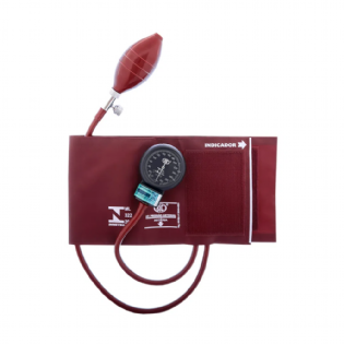 ESFIGMO BIC ADULTO NEW INNOVA PLUS FECHO VELCRO VINHO AP0857