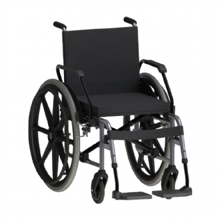 CADEIRA DE RODAS JAGUARIBE SL PRATA