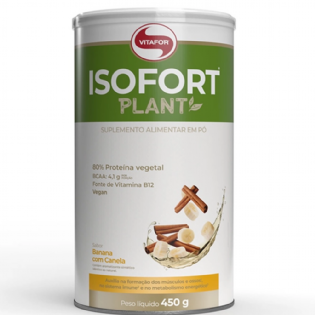 VITAFOR ISOFORT PLANT BANANA CANELA 450GR VEGANO