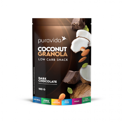 PURA VIDA GRANOLA DARK CHOCOLATE 180G