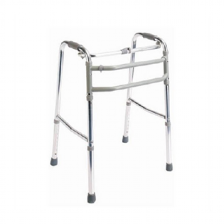 ANDADOR DE ALUMINIO 3 EM 1 COM PONTEIRA EM BORRACHA - MBAN4915NEW