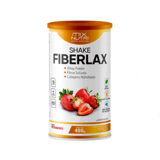 SHAKE MIX NUTRI FIBERLAX MORANGO 450G/MIX