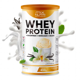 WHEY PROTEIN MIX NUTRI BAUNILHA LT 450G/MIX