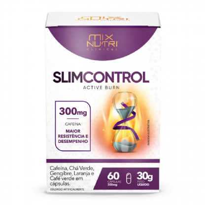 CLINICAL SLIM CONTROL MIX NUTRI 30G 60CAPS/MIX