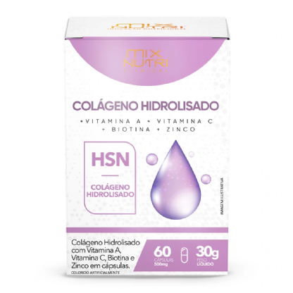 COLAGENO MIX NUTRI HSN 30G 60CAPS/MIX