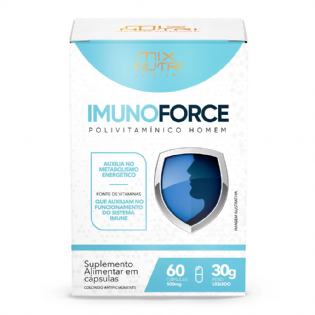 CLINICAL IMUNOFORCE A Z HOMEM MIX NUTRI 30G 60CAPS/MIX