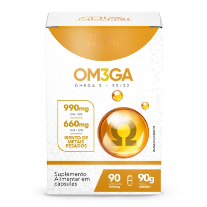 CLINICAL OMEGA 3 33/22 MIX NUTRI 90G 90CAPS/MIX