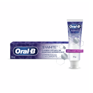 CREME DENTAL ORALB 3D WHITE BRILLIANT 70G