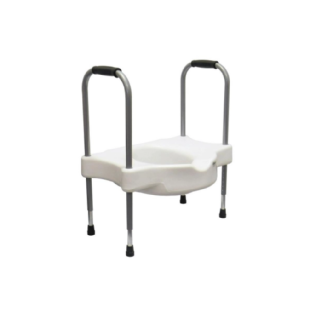 ASSENTO SANITARIO SIT V COM APOIO AJUSTAVEL ELEV METAL P/ASSENTO