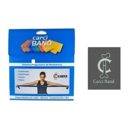 CARCI -BAND PRATA SUPER FORTE