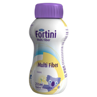 FORTINI MULTI FIBER BAUNILHA 200ML | Suplemento Nutricional para Aumento de Fibras