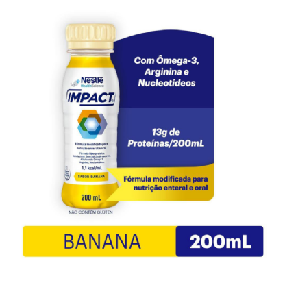 IMPACT BANANA 200 ML | Garrafa