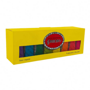PHEBO KIT SABONETES AMARELO 8X90GR