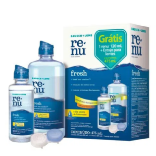 RENU PLUS SOL 355ML | Solução 120ML para Cuidados com Lentes
