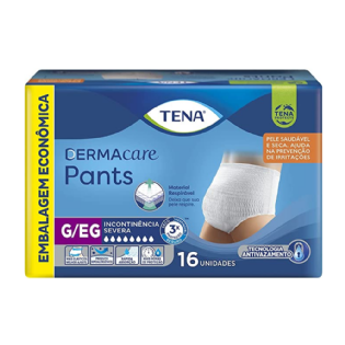 FRALDA TENA PANTS DERMACARE G/EG C/16