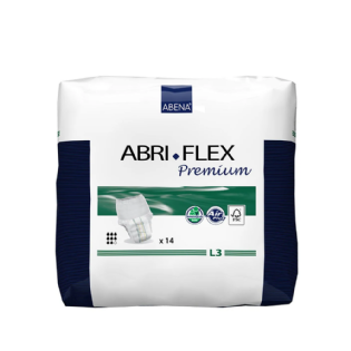 FRALDA ABRI FLEX L3 14 UNIDADES